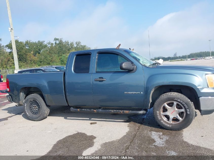 2007 GMC Sierra 1500 Work Truck VIN: 1GTEC19C27Z589140 Lot: 40324346