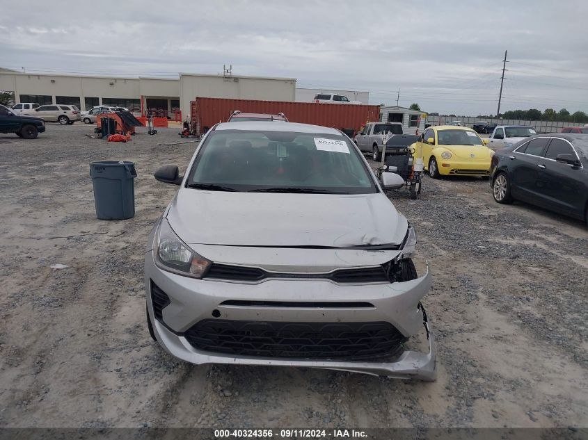 2022 Kia Rio Lx/S VIN: 3KPA24ADXNE449854 Lot: 40324356