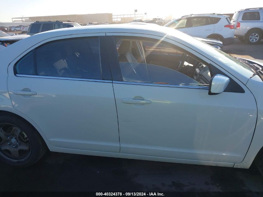 2010 Ford Fusion Se VIN: 3FAHP0HA1AR255288 Lot: 40324378