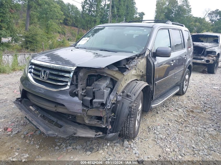 2015 Honda Pilot Ex-L VIN: 5FNYF3H59FB010975 Lot: 40324386