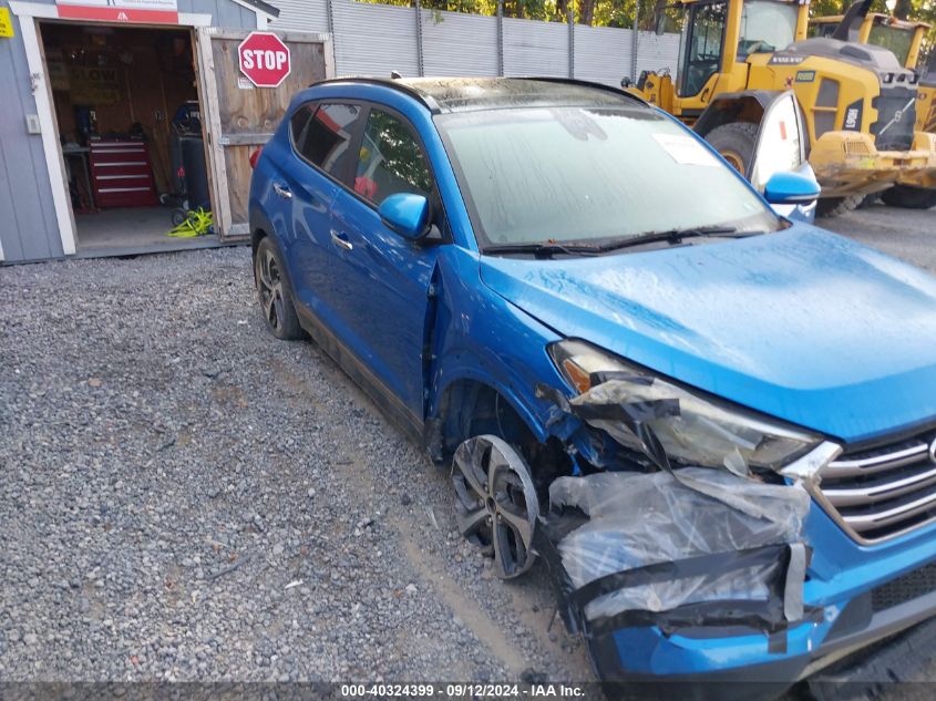 KM8J3CA25GU237739 2016 Hyundai Tucson Limited