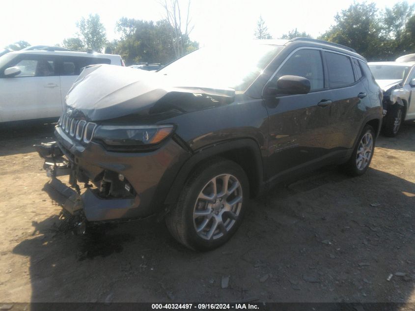 2022 JEEP COMPASS LATITUDE LUX 4X4 - 3C4NJDFB2NT125983