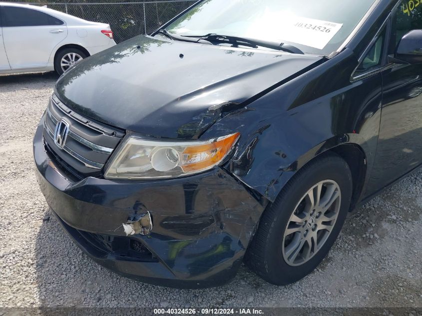 2012 Honda Odyssey Ex VIN: 5FNRL5H44CB100255 Lot: 40324526