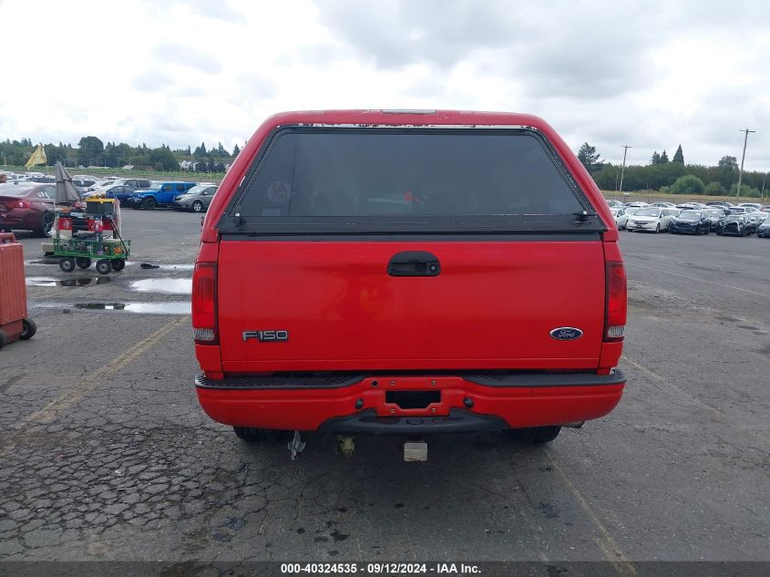 1998 Ford F-150 Lariat/Standard/Xl/Xlt VIN: 2FTZF17W5WCA83724 Lot: 40324535