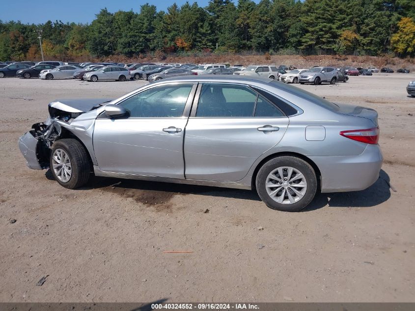 2015 Toyota Camry Le VIN: 4T4BF1FK4FR486370 Lot: 40324552