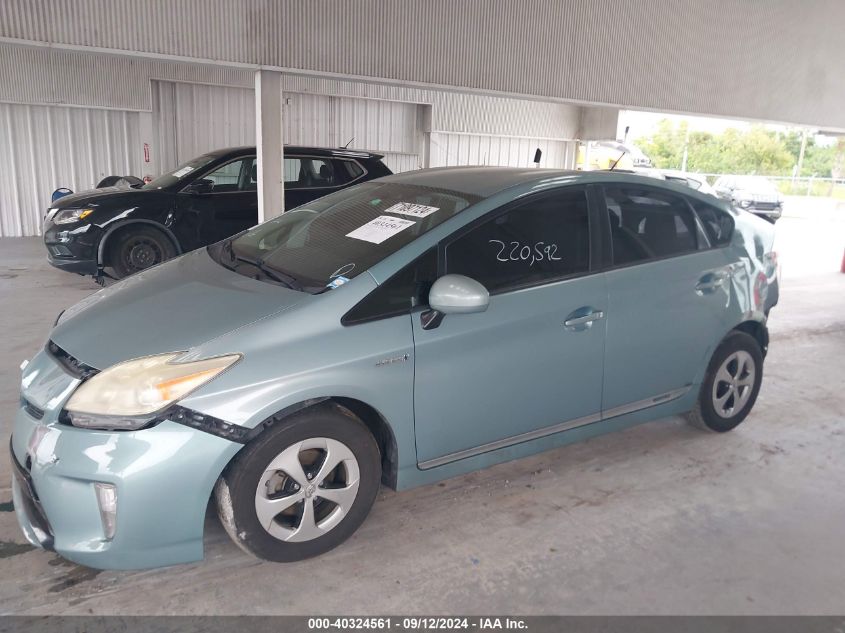 2013 Toyota Prius VIN: JTDKN3DU3D5677500 Lot: 40324561