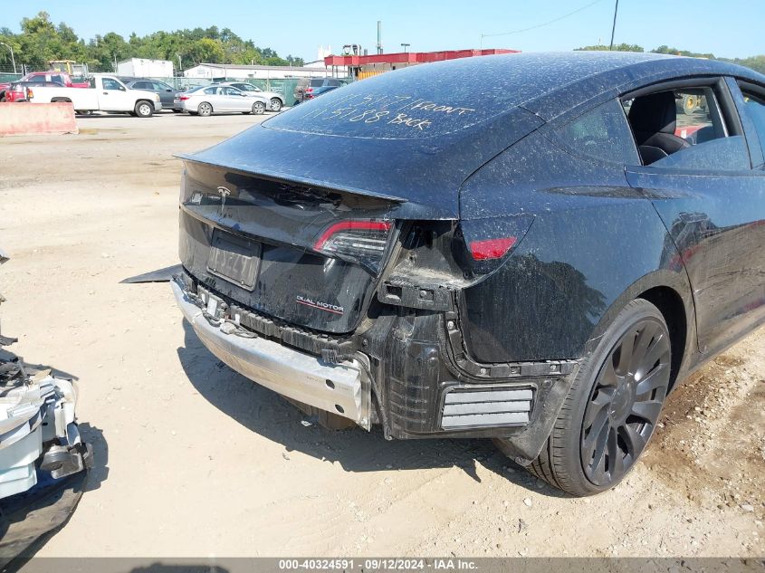 2021 Tesla Model 3 Performance Dual Motor All-Wheel Drive VIN: 5YJ3E1EC0MF981106 Lot: 40324591