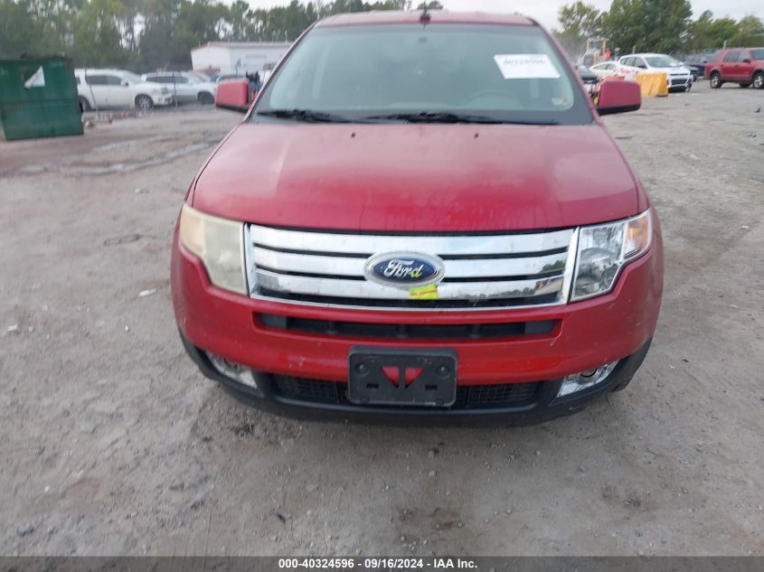 2007 Ford Edge Sel Plus VIN: 2FMDK49C47BA91021 Lot: 40324596