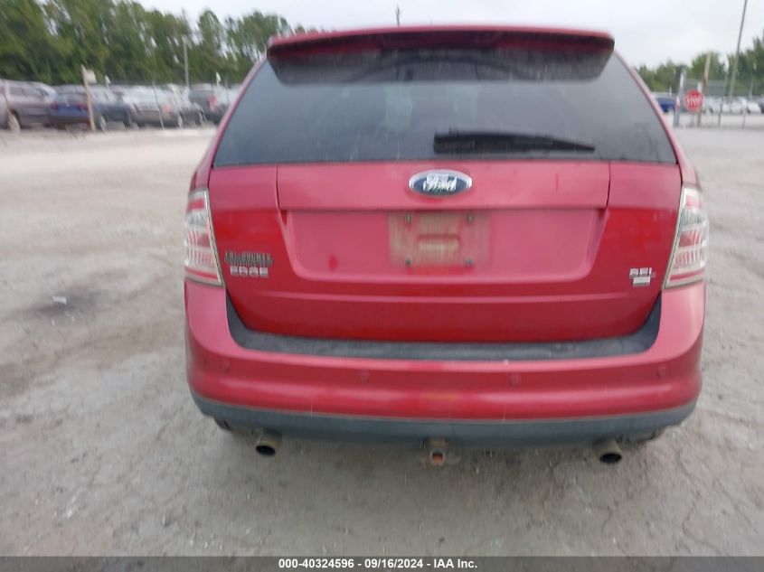 2007 Ford Edge Sel Plus VIN: 2FMDK49C47BA91021 Lot: 40324596