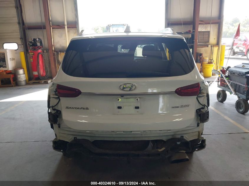 2020 Hyundai Santa Fe Sel 2.0T VIN: 5NMS3CAA3LH251849 Lot: 40324610