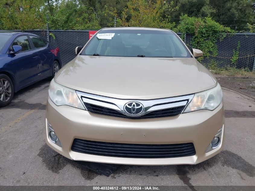 2012 Toyota Camry Xle VIN: 4T4BF1FK4CR192947 Lot: 40324612