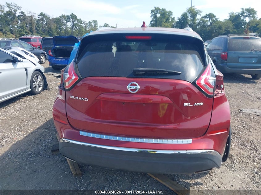 2017 NISSAN MURANO SL - 5N1AZ2MH0HN149105