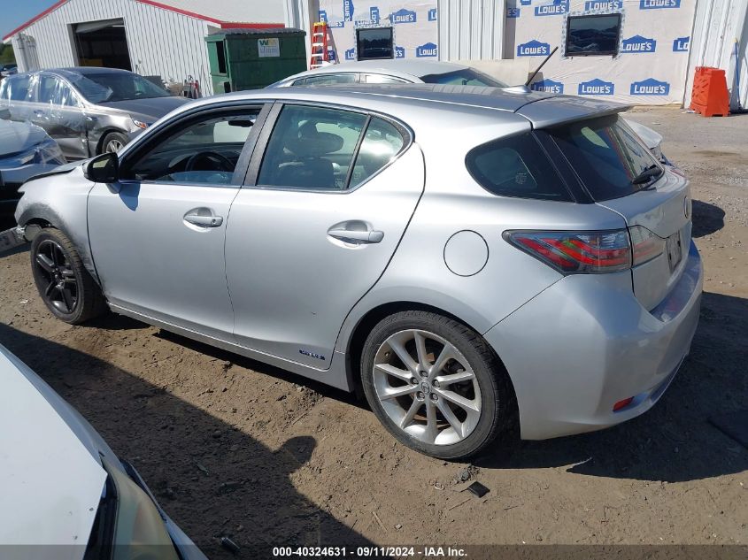 VIN JM3KFBDM9L1817974 2012 LEXUS CT 200H no.3