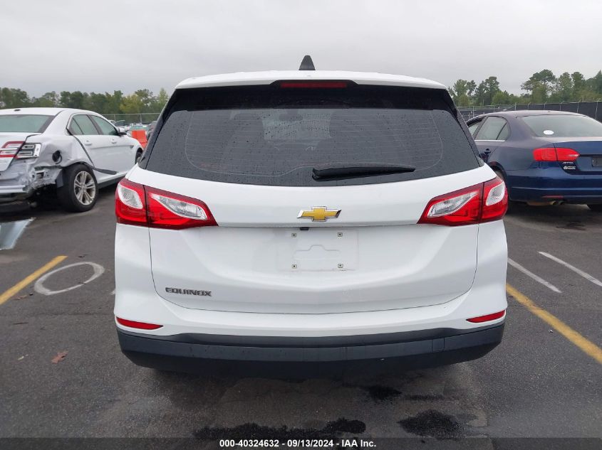 2020 Chevrolet Equinox Fwd Ls VIN: 2GNAXHEV0L6210071 Lot: 40324632