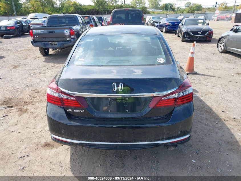 1HGCR2F39GA234238 2016 Honda Accord Lx