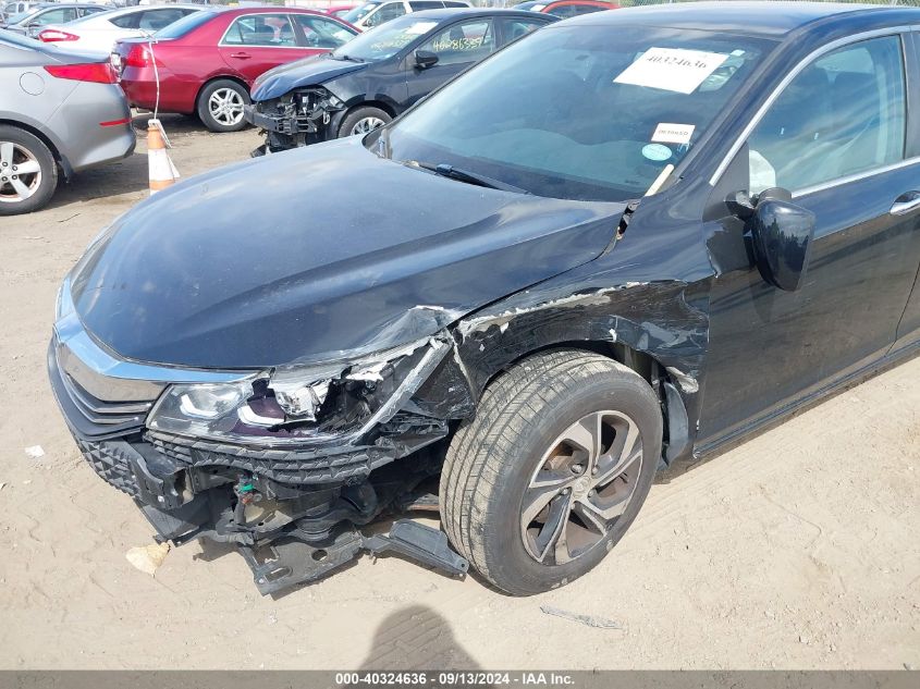 1HGCR2F39GA234238 2016 Honda Accord Lx