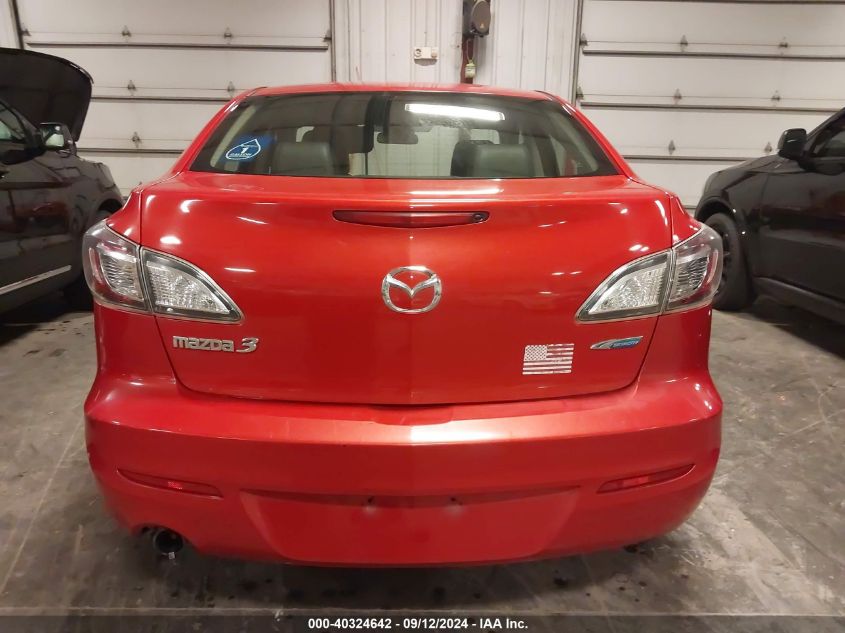 2013 Mazda Mazda3 I Grand Touring VIN: JM1BL1W77D1822188 Lot: 40324642