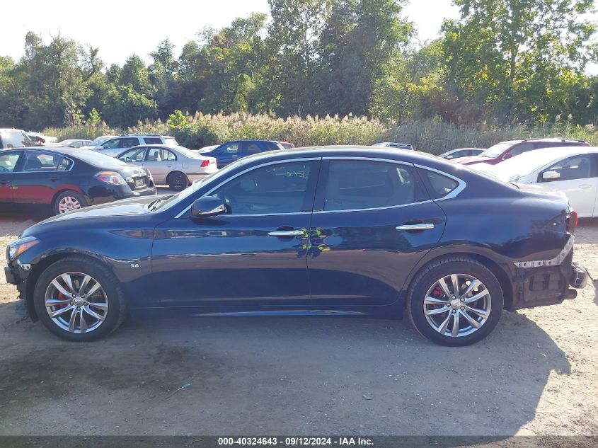 2015 Infiniti Q70 5.6X VIN: JN1AY1ARXFM160066 Lot: 40324643