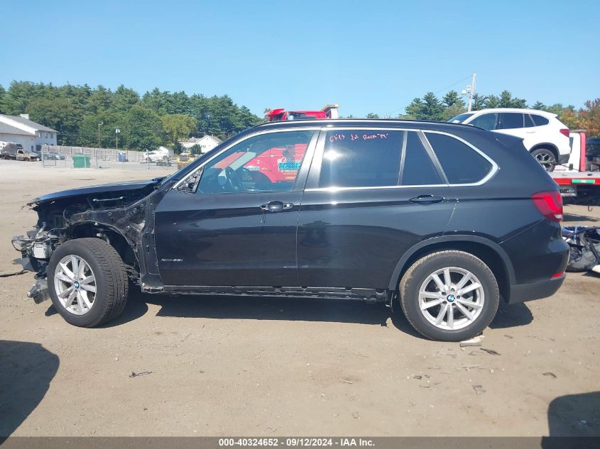 2015 BMW X5 xDrive35I VIN: 5UXKR0C52F0K59277 Lot: 40324652