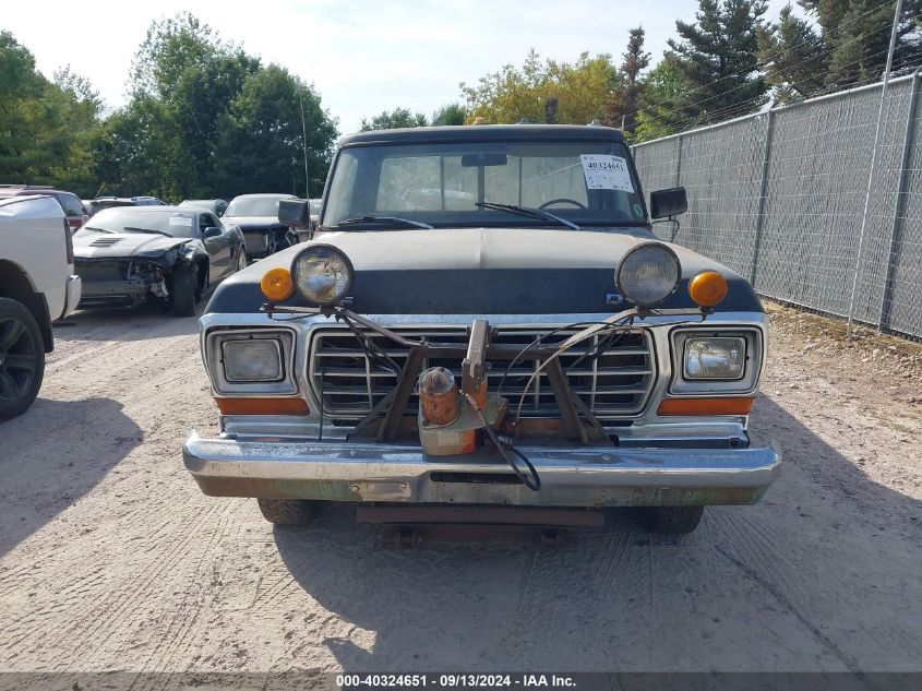 1979 Ford F150 VIN: F14HPFC2536 Lot: 40324651