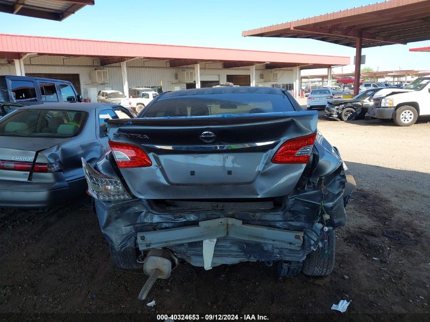 2015 Nissan Sentra S/Sv/Sr/Sl VIN: 3N1AB7AP1FY250013 Lot: 40324653