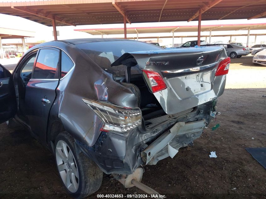 2015 Nissan Sentra S/Sv/Sr/Sl VIN: 3N1AB7AP1FY250013 Lot: 40324653