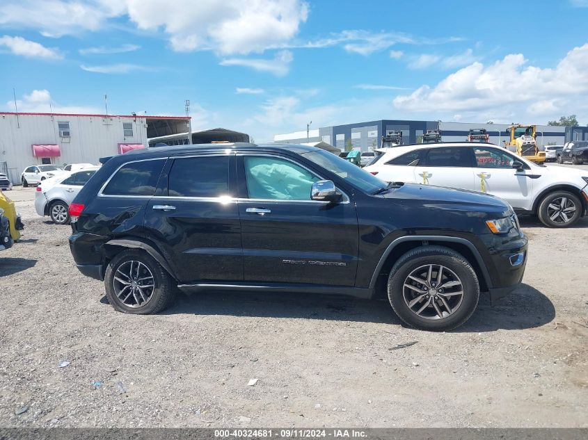 2017 Jeep Grand Cherokee Limited 4X2 VIN: 1C4RJEBG0HC793418 Lot: 40324681