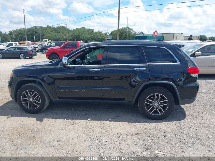 2017 Jeep Grand Cherokee Limited 4X2 VIN: 1C4RJEBG0HC793418 Lot: 40324681