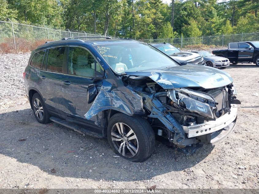 2016 Honda Pilot Exl VIN: 5FNYF5H55GB011098 Lot: 40324682