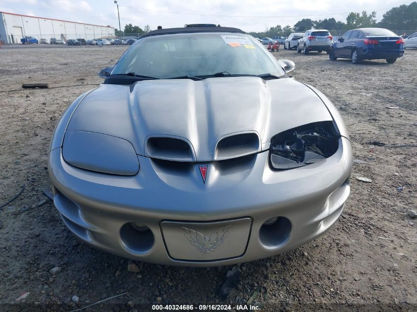 2002 Pontiac Firebird Trans Am VIN: 2G2FV32G022112407 Lot: 40324686