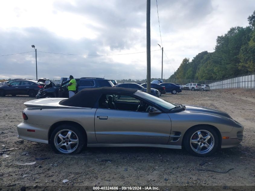 2002 Pontiac Firebird Trans Am VIN: 2G2FV32G022112407 Lot: 40324686