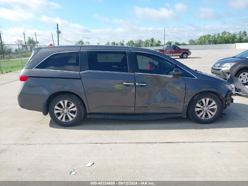 2016 Honda Odyssey Exl VIN: 5FNRL5H68GB156657 Lot: 40324688