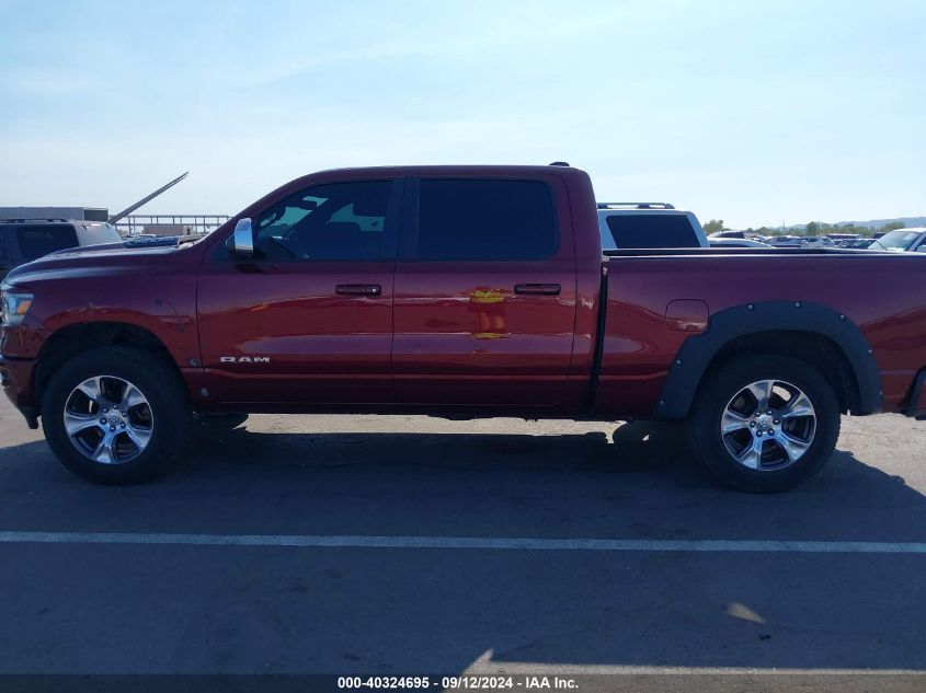 2019 Ram 1500 Laramie 4X4 6'4 Box VIN: 1C6SRFRT2KN802173 Lot: 40324695