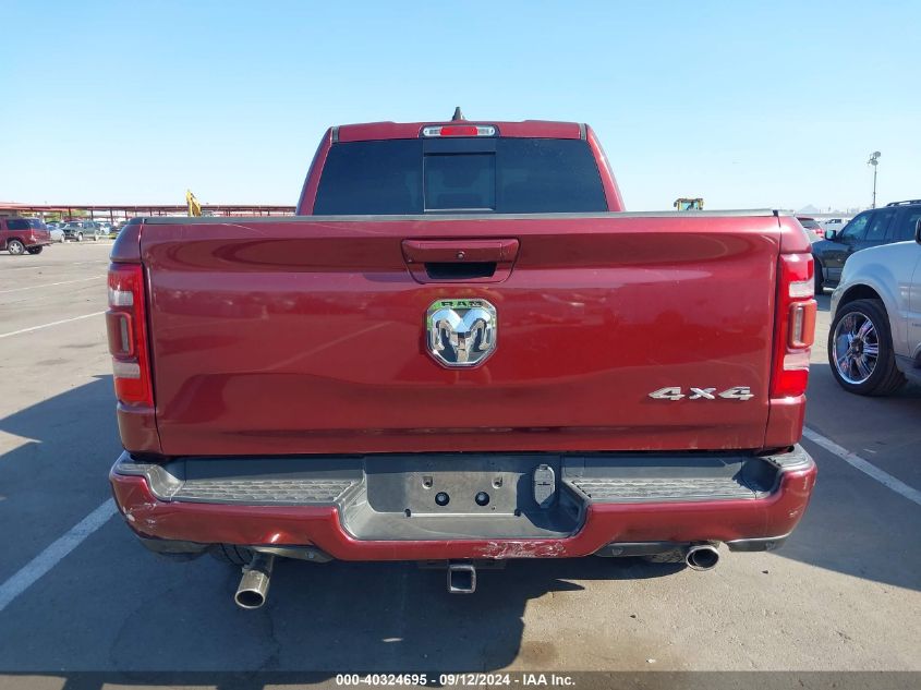 2019 Ram 1500 Laramie 4X4 6'4 Box VIN: 1C6SRFRT2KN802173 Lot: 40324695