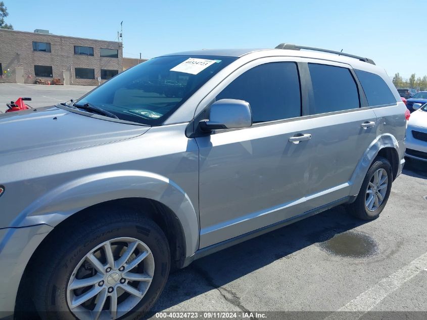 2016 Dodge Journey Sxt VIN: 3C4PDCBG3GT141396 Lot: 40324723