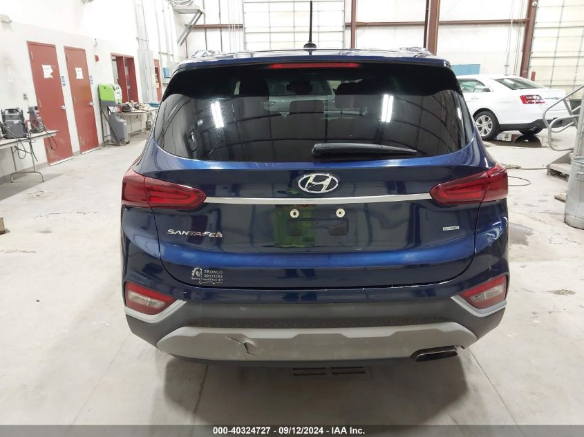 2019 Hyundai Santa Fe Se VIN: 5NMS2CAD0KH035050 Lot: 40324727