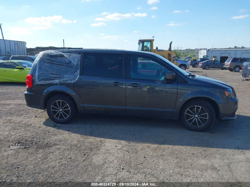 2018 Dodge Grand Caravan Gt VIN: 2C4RDGEG1JR323796 Lot: 40324729