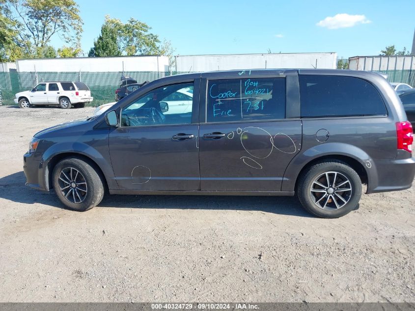 2018 Dodge Grand Caravan Gt VIN: 2C4RDGEG1JR323796 Lot: 40324729