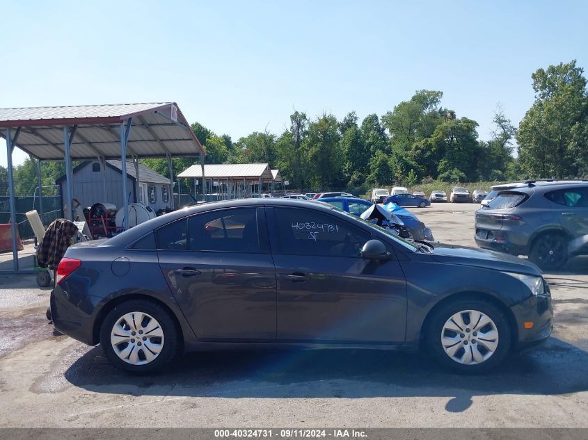 2014 Chevrolet Cruze Ls Auto VIN: 1G1PA5SG8E7197347 Lot: 40324731