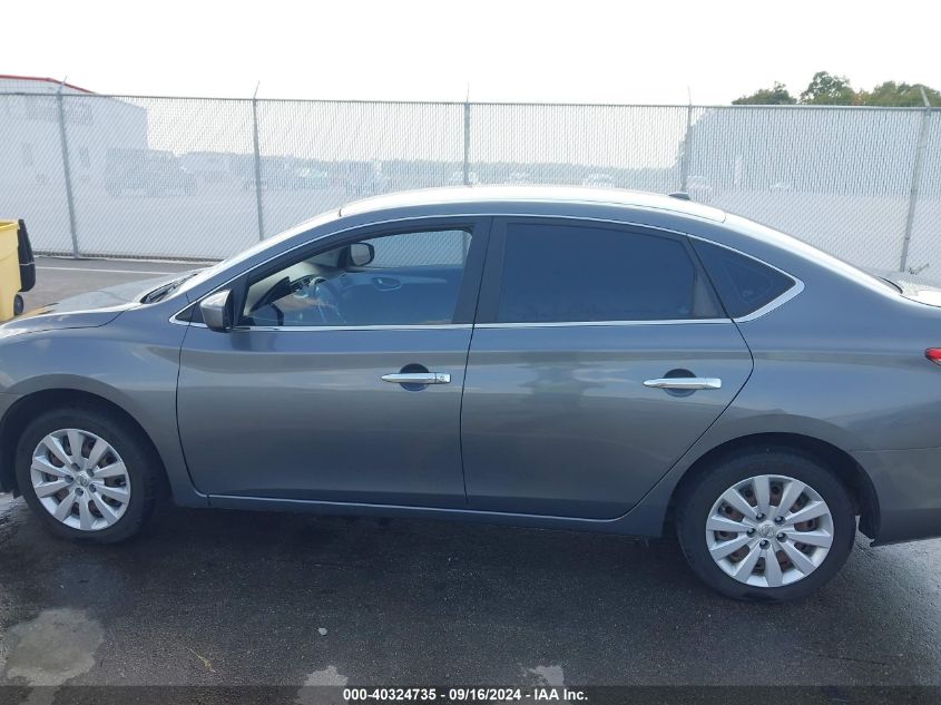 2015 Nissan Sentra Fe+ S/S/Sl/Sr/Sv VIN: 3N1AB7AP2FL660154 Lot: 40324735