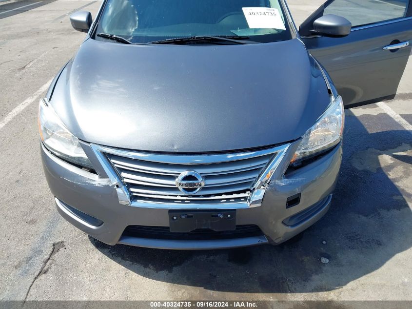 2015 Nissan Sentra Fe+ S/S/Sl/Sr/Sv VIN: 3N1AB7AP2FL660154 Lot: 40324735