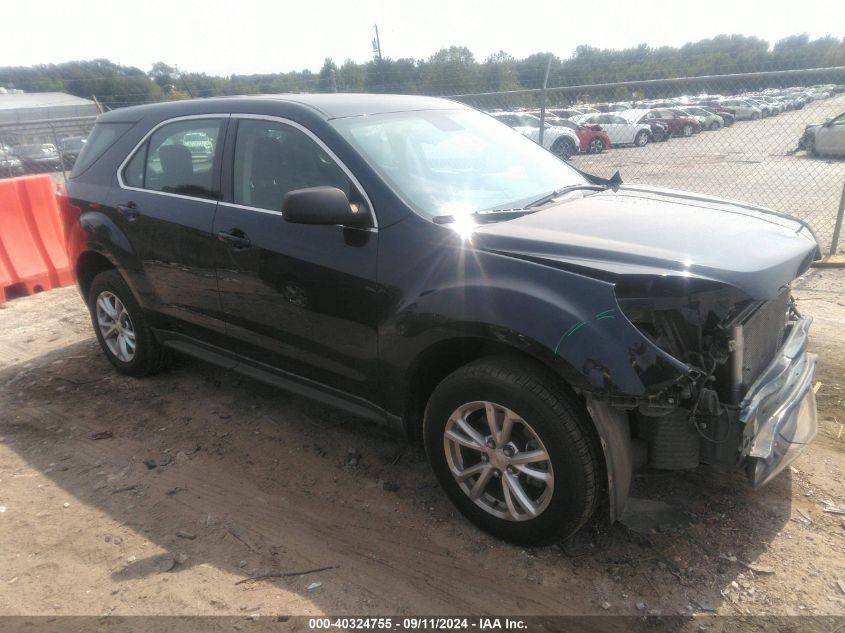 2017 CHEVROLET EQUINOX LS - 2GNFLEEK9H6235614