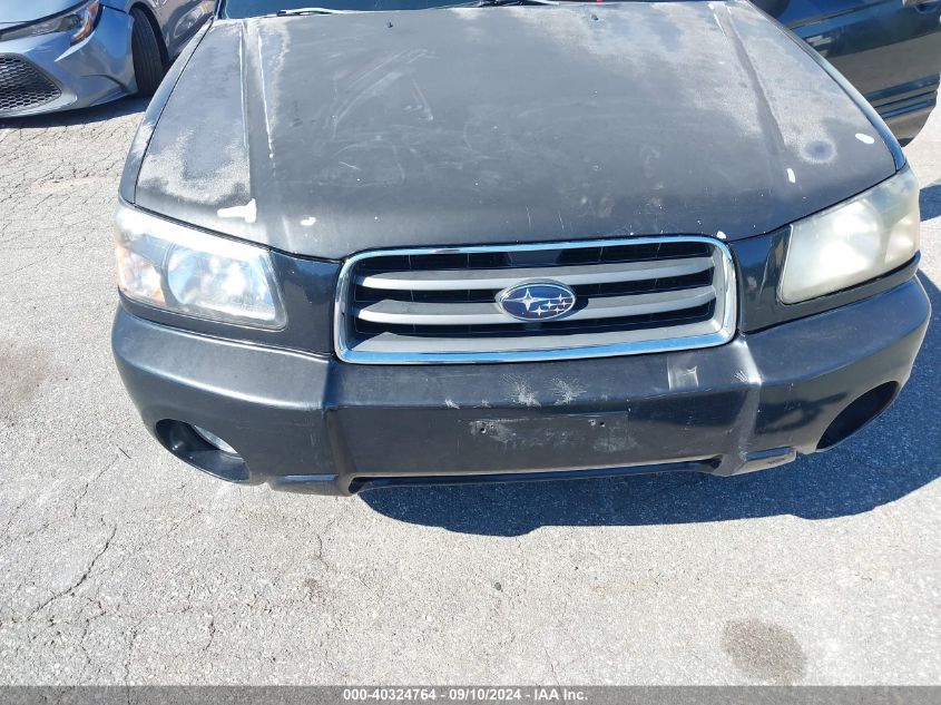 2005 Subaru Forester 2.5Xs VIN: JF1SG65625H707927 Lot: 40324764