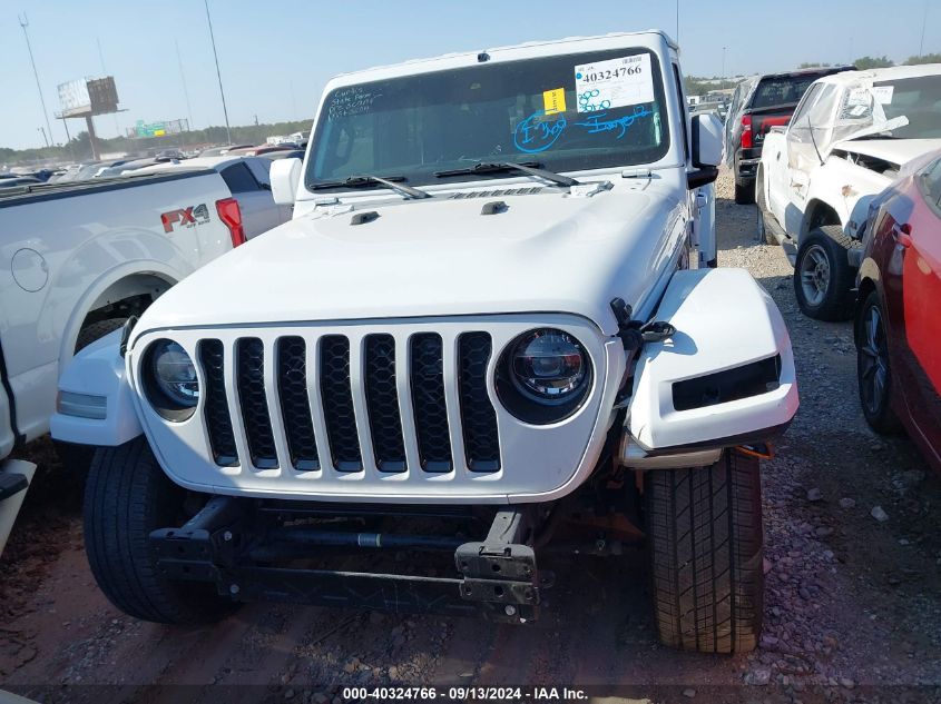 2021 Jeep Gladiator High Altitude 4X4 VIN: 1C6HJTFG8ML563749 Lot: 40324766