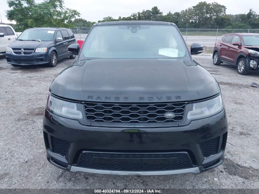 2020 Land Rover Range Rover Sport Hse VIN: SALWR2SU0LA885190 Lot: 40324784