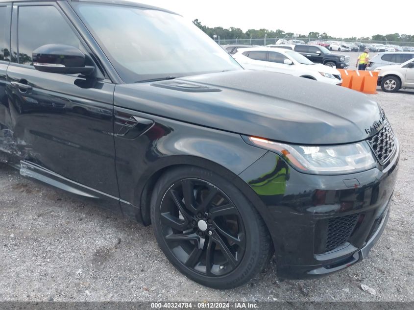 2020 Land Rover Range Rover Sport Hse VIN: SALWR2SU0LA885190 Lot: 40324784