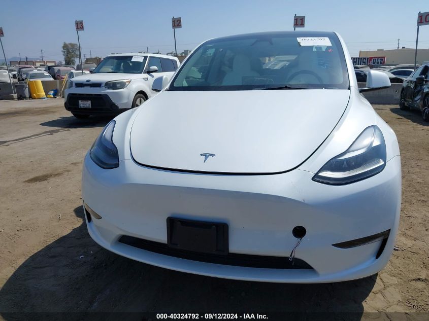 2023 Tesla Model Y Awd/Long Range Dual Motor All-Wheel Drive VIN: 7SAYGAEE0PF794358 Lot: 40324792