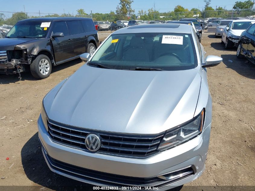 2017 Volkswagen Passat 1.8T Se VIN: 1VWBT7A35HC018650 Lot: 40324833