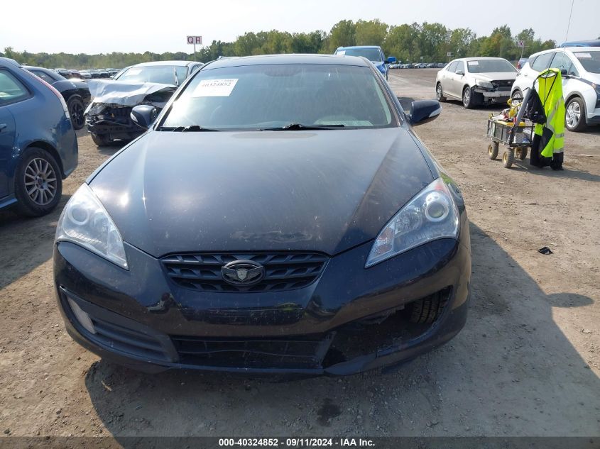 KMHHU6KH1BU046375 2011 Hyundai Genesis 3.8 Track