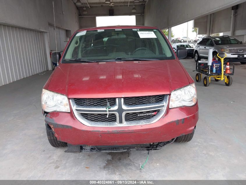 2014 Dodge Grand Caravan Se VIN: 2C4RDGBG3ER468641 Lot: 40324861